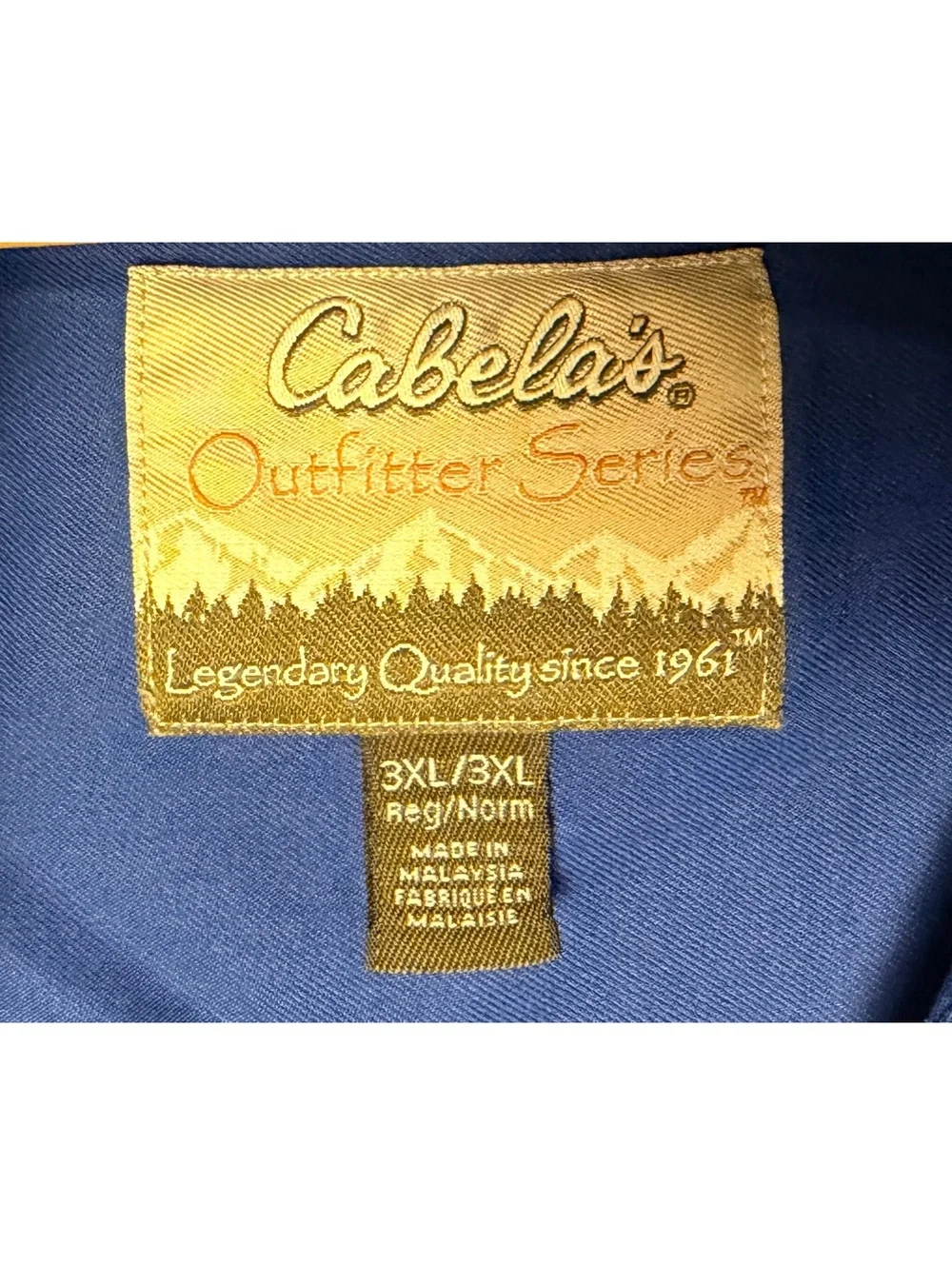 Cabela's Outfitter Series Men's Button-Up Shirt Size 3XL - Picture 5 of 5